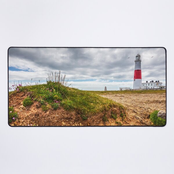 Item preview, Portland Bill Lighthouse And Dramatic Clouds, Dorset, England designed and sold by Paul Thompson Photography.