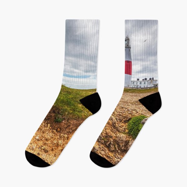 Item preview, Portland Bill Lighthouse And Dramatic Clouds, Dorset, England designed and sold by Paul Thompson Photography.