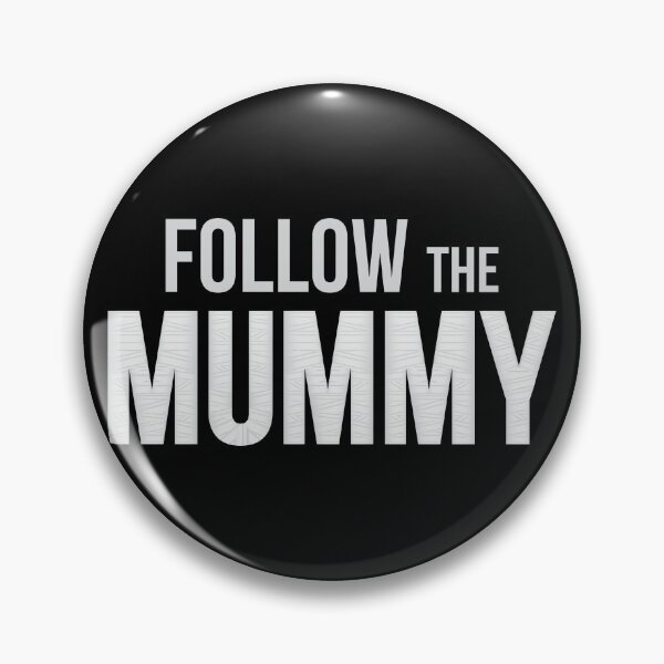 Item preview, Follow the Mummy Halloween Typographic Design designed and sold by iamKaye.