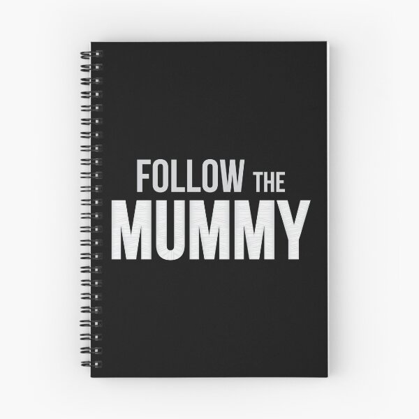 Item preview, Follow the Mummy Halloween Typographic Design designed and sold by iamKaye.