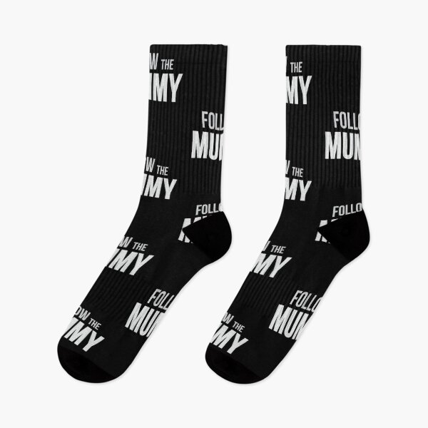 Item preview, Follow the Mummy Halloween Typographic Design designed and sold by iamKaye.