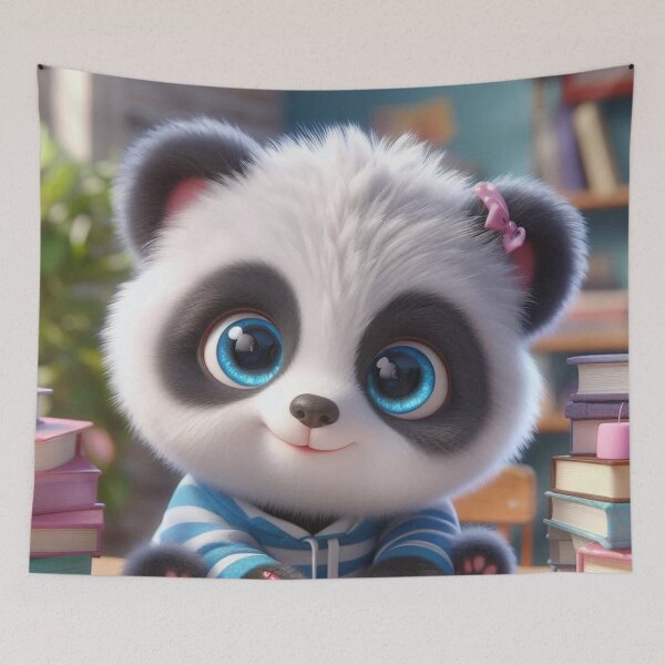 Item preview, School Panda 4 designed and sold by PANDALOVEART.