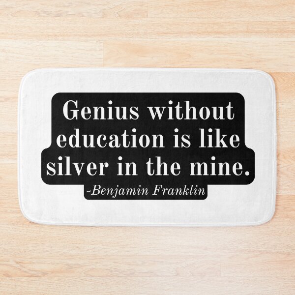 Item preview, Benjamin Franklin Inspirational Phrase designed and sold by SoulQuot.