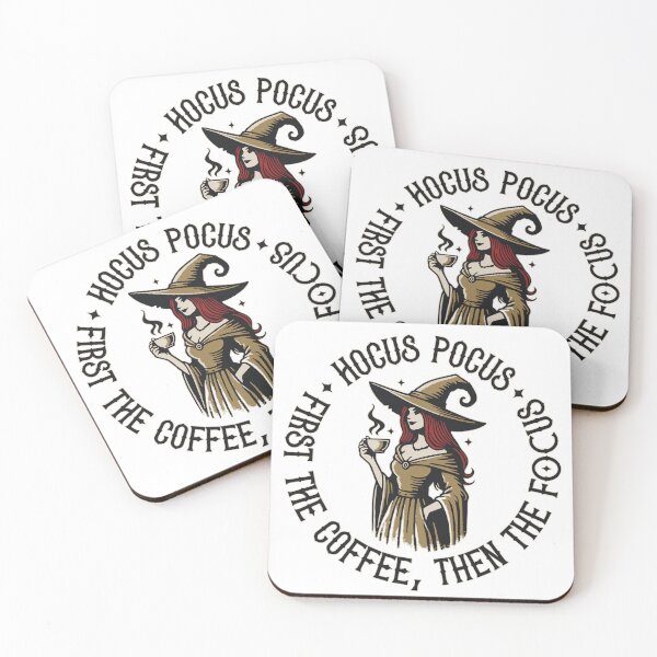 Item preview, Hocus Pocus First the Coffee then the Focus designed and sold by wolfkin-design.