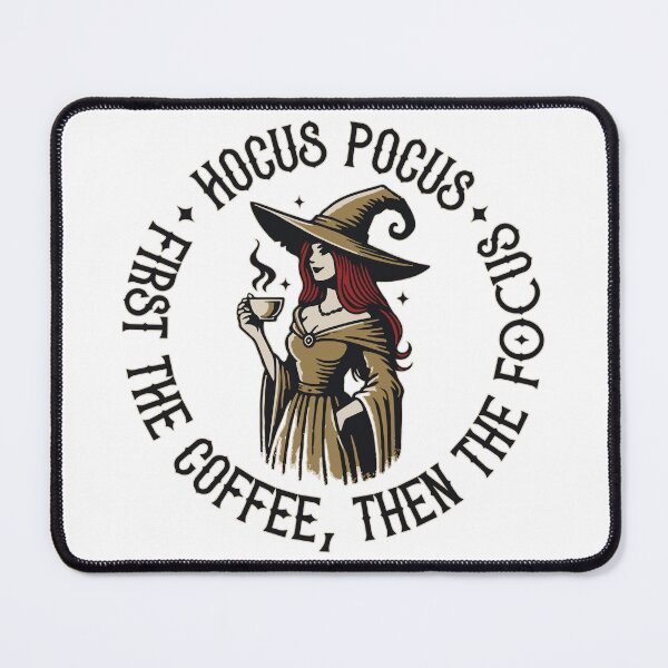 Item preview, Hocus Pocus First the Coffee then the Focus designed and sold by wolfkin-design.