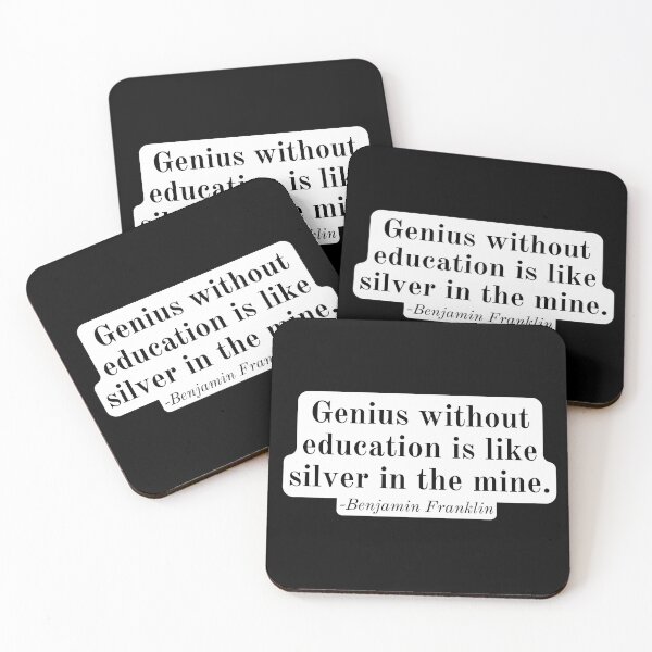 Item preview, Benjamin Franklin Inspirational Phrase designed and sold by SoulQuot.