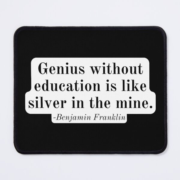 Item preview, Benjamin Franklin Inspirational Phrase designed and sold by SoulQuot.