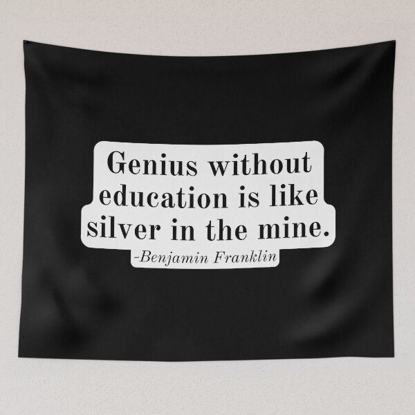 Item preview, Benjamin Franklin Inspirational Phrase designed and sold by SoulQuot.