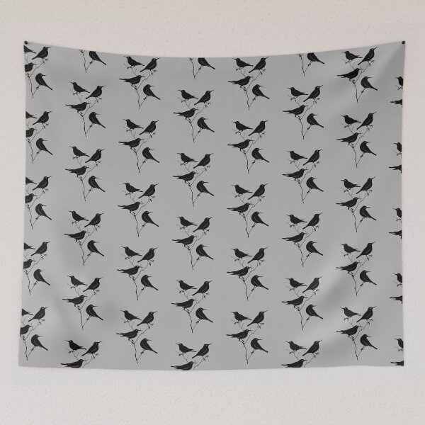 Item preview, Four Calling Birds Retro Mid-Century Cut-Out 6 designed and sold by taiche.