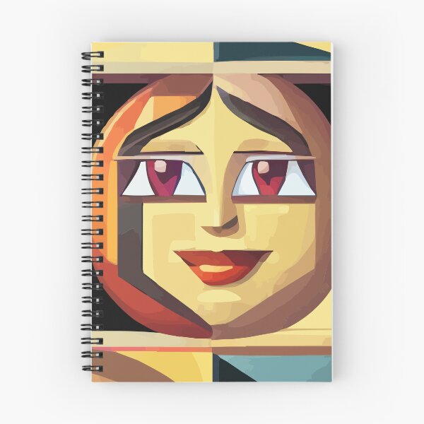 Item preview, cubist emoji designed and sold by Andre Faubert.