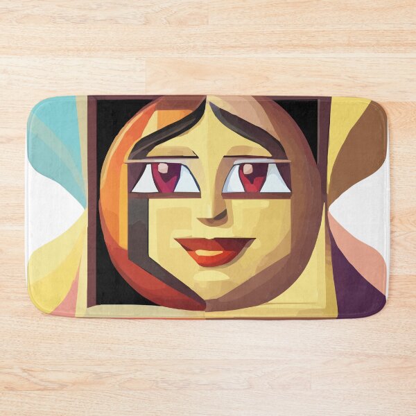 Item preview, cubist emoji designed and sold by Andre Faubert.