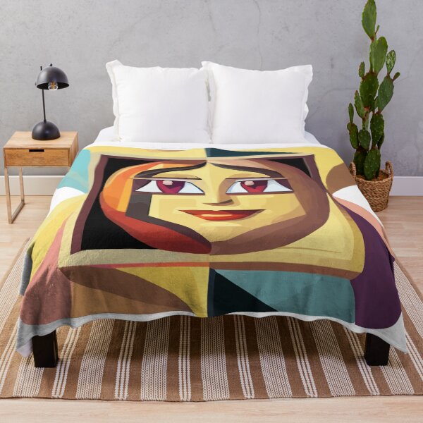 Item preview, cubist emoji designed and sold by Andre Faubert.