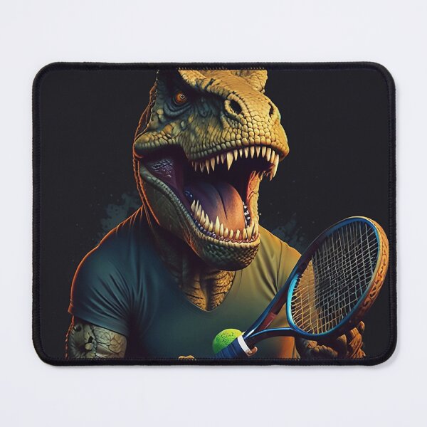 Item preview, Dino the Tennis Player designed and sold by likbatonboot.