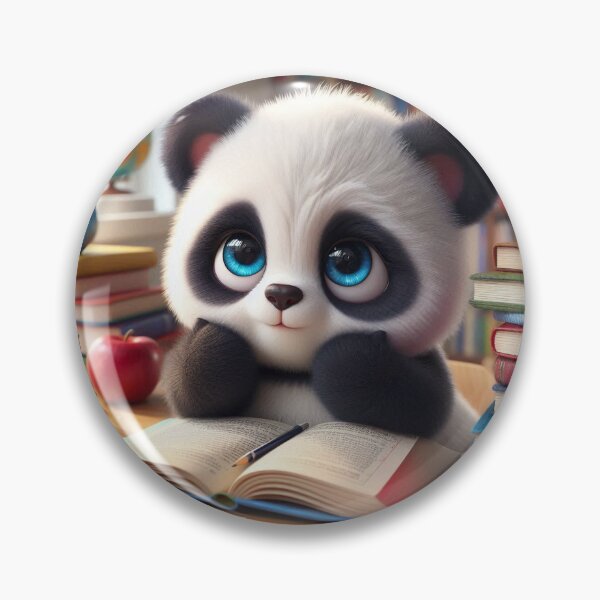 Item preview, School Panda 3 designed and sold by PANDALOVEART.