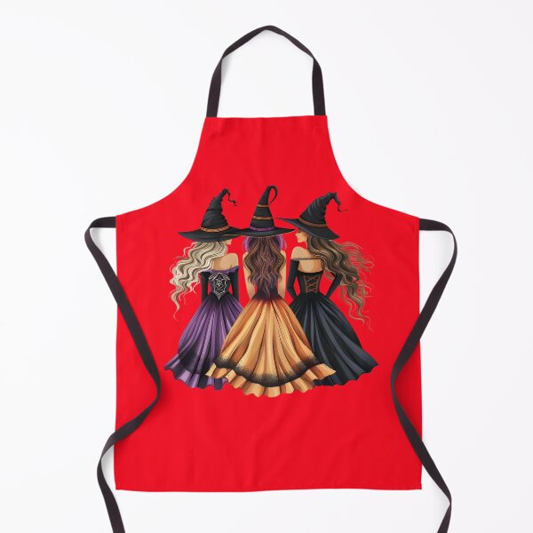 Item preview, Three Witches Casting a Spell Colorful Halloween Design designed and sold by styleonestaa.