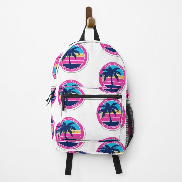 Item preview, Retro Palm Beach Vibes Sunset Logo designed and sold by Fly-with-my.