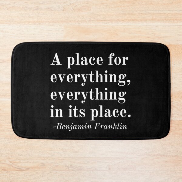 Item preview, Benjamin Franklin Inspirational Phrase designed and sold by SoulQuot.