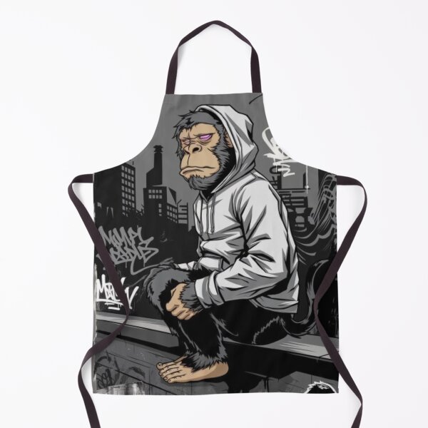 Item preview, a bored ape, urban style with coloring graffitis style Banksy designed and sold by 123ks.