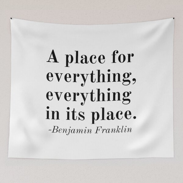 Item preview, Benjamin Franklin Inspirational Phrase designed and sold by SoulQuot.