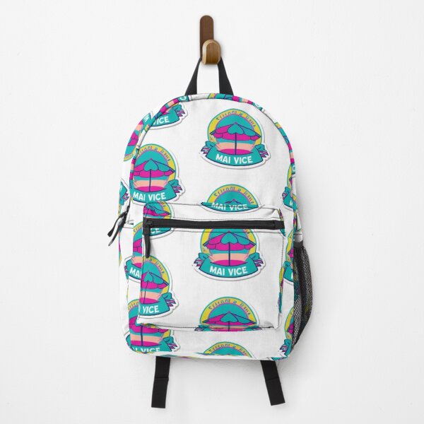 Item preview, Vibrant Tropical May Vice Beach Logo designed and sold by Fly-with-my.