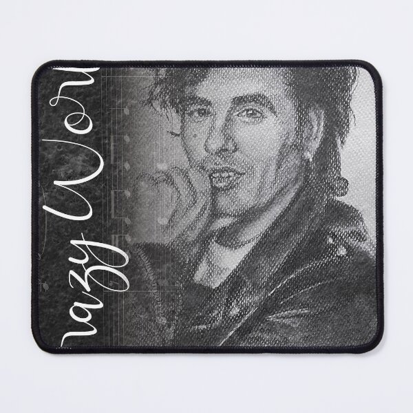 Item preview, Christy Dignam Crazy World Poster Print designed and sold by ConorKeeganArt.
