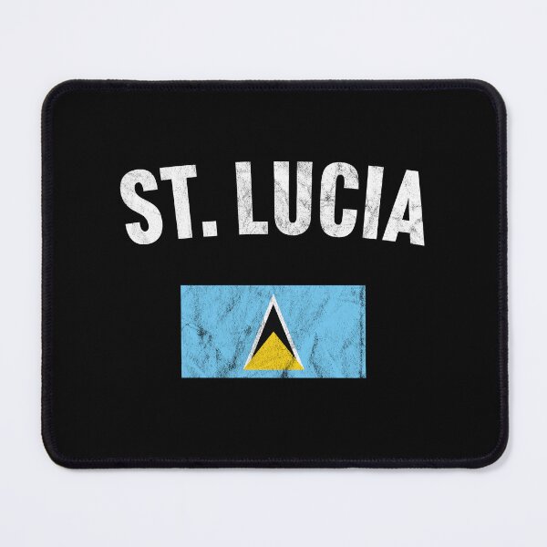Item preview, St Lucia Flag designed and sold by PaulSDesign.
