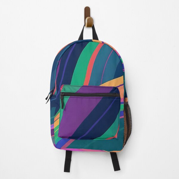 Item preview, Vibrant Curves Flowing Across a Dynamic Canvas designed and sold by ArtComixHaven.