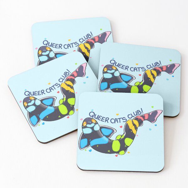 Item preview, Queer cats club  designed and sold by squishyenby.
