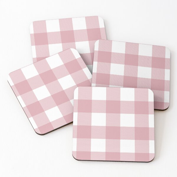 Item preview, Tartan, Big Square,  Pink and white designed and sold by Alex  Blud.