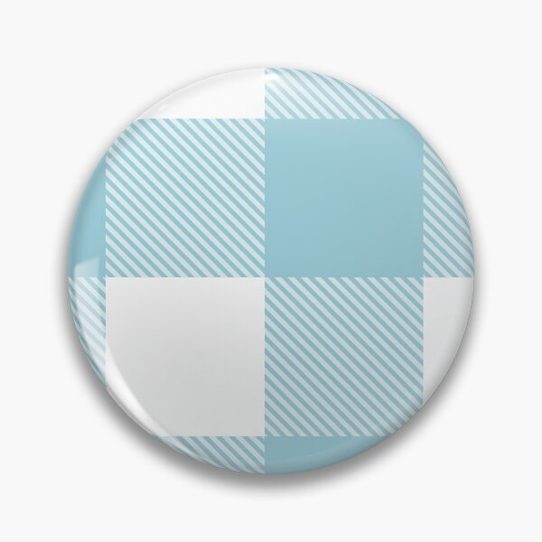Item preview, Tartan, Big Square, cyan and white designed and sold by Alex  Blud.