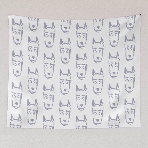 Item preview, Light Grey Dog designed and sold by MagentaTwilight.