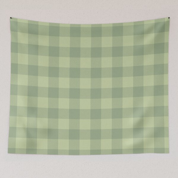 Item preview, Tartan, Big Square, dark green and green designed and sold by Alex  Blud.