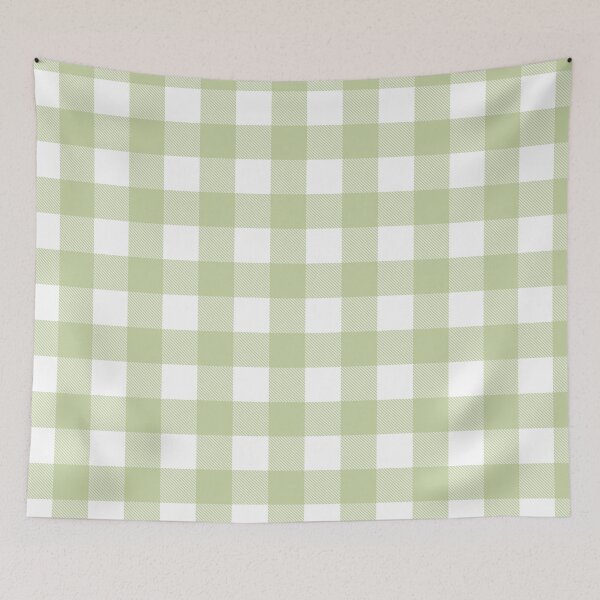 Item preview, Tartan, Big Square, green and white designed and sold by Alex  Blud.