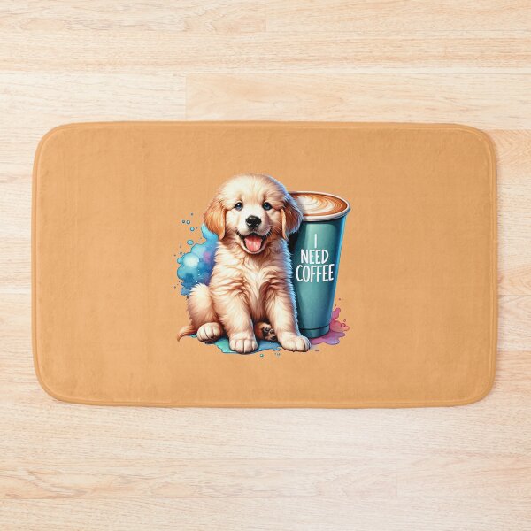 Item preview, Copy of Caffeine & Cuddles: 'I Need Coffee' Pet Design for T-Shirts, Stickers & More designed and sold by artedigital99.