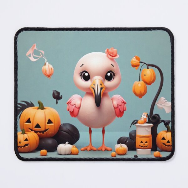 Item preview, Flamingo Halloween Vibes designed and sold by NeatThingLover.