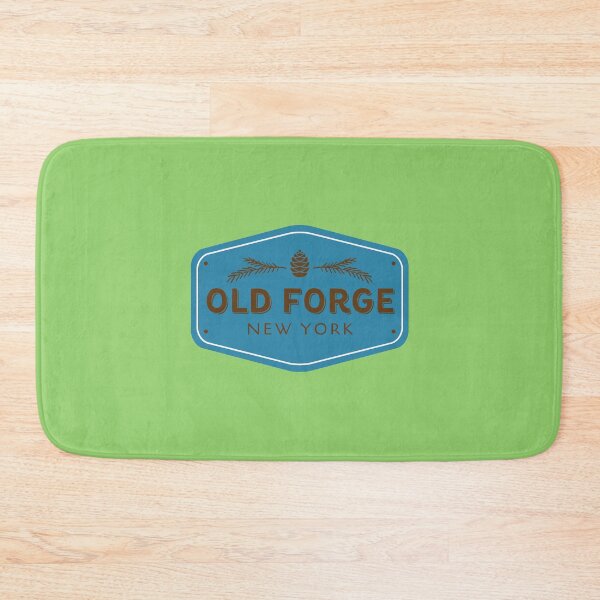 Item preview, Old Forge New York rustic patch - blue designed and sold by YonderAndBeyond.
