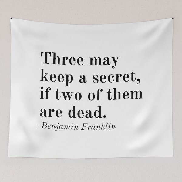 Item preview, Benjamin Franklin Inspirational Phrase designed and sold by SoulQuot.