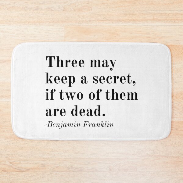 Item preview, Benjamin Franklin Inspirational Phrase designed and sold by SoulQuot.