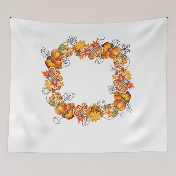 Item preview, Fall Wreaths For Front Door Fall Decorations Fall Decor Autumn designed and sold by MarcelooArt.