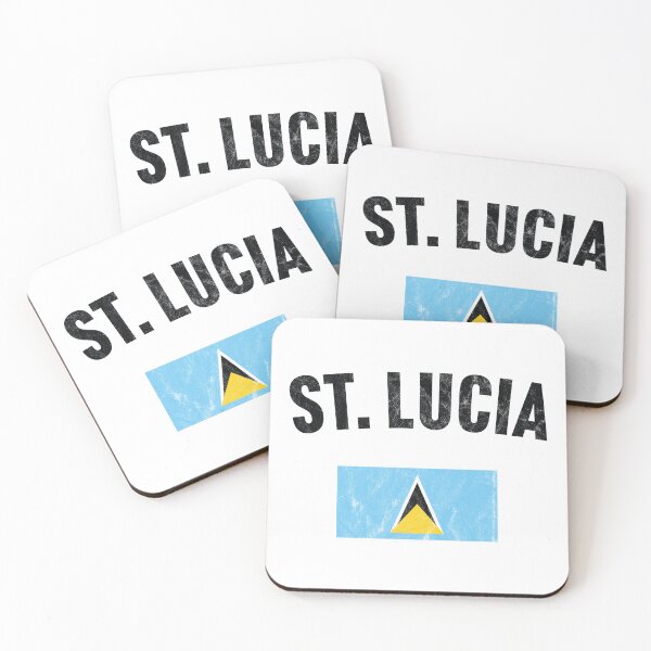 Item preview, St Lucia Flag designed and sold by PaulSDesign.