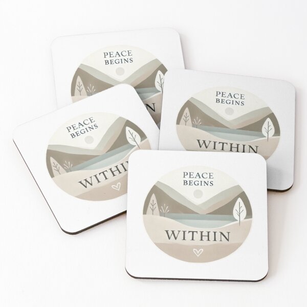 Item preview, Peace Begins Within designed and sold by WildVista.