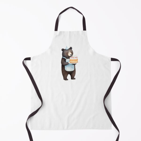 Item preview, Cute bear with a cake designed and sold by Victoria Riabov.