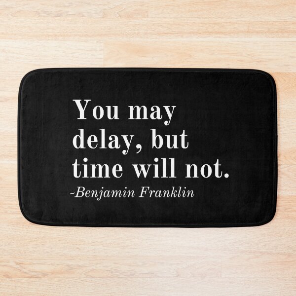 Item preview, Benjamin Franklin Inspirational Phrase designed and sold by SoulQuot.