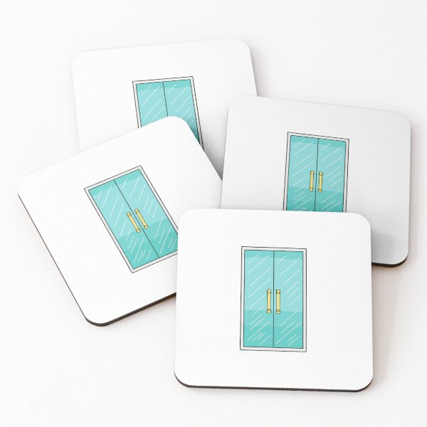 Item preview, glass door with handles designed and sold by rasagamastore.