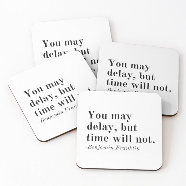Item preview, Benjamin Franklin Inspirational Phrase designed and sold by SoulQuot.