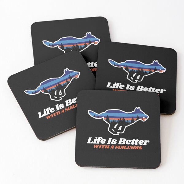Item preview, Life Is Better With A Malinois Vintage Hiking Camping Gift designed and sold by Guarddogdrive.