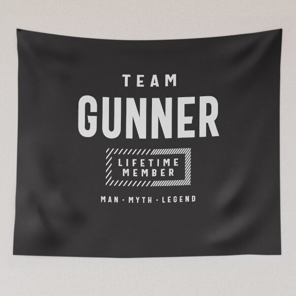 Item preview, Team Gunner Personalized Name Gunner  designed and sold by cidolopez.