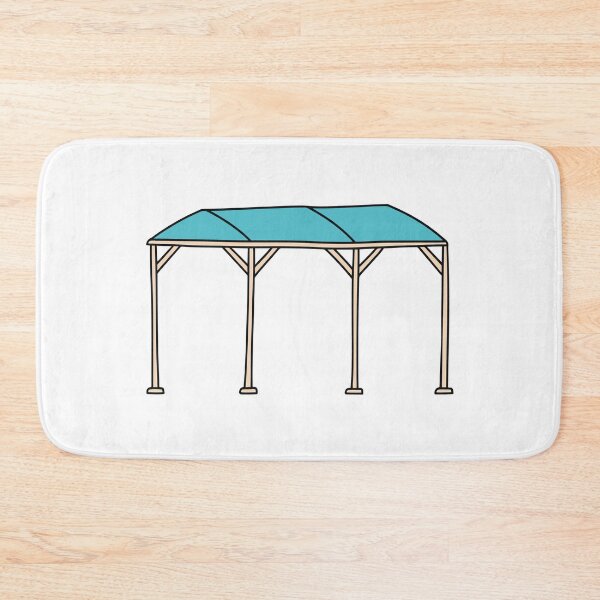 Item preview, metal canopy with supports designed and sold by rasagamastore.