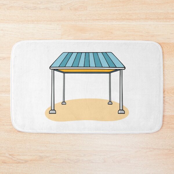 Item preview, Doodle of a metal canopy with supports designed and sold by rasagamastore.