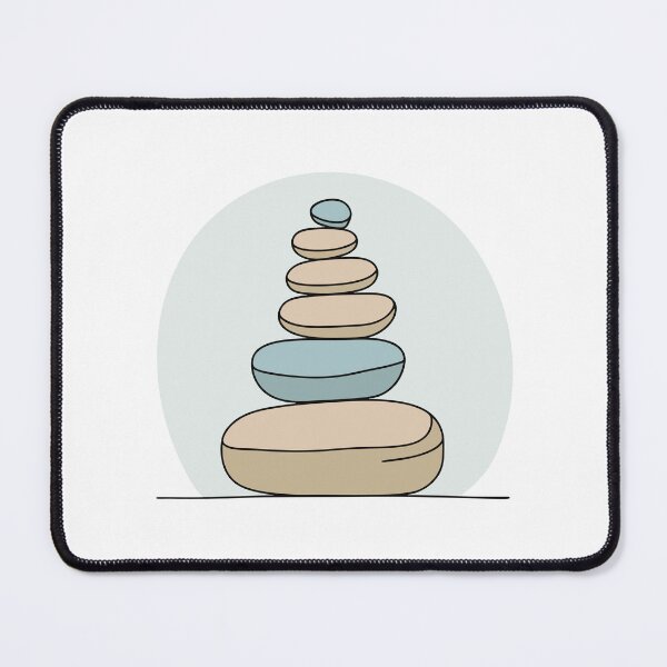 Item preview, balance stacked stone sculpture designed and sold by rasagamastore.